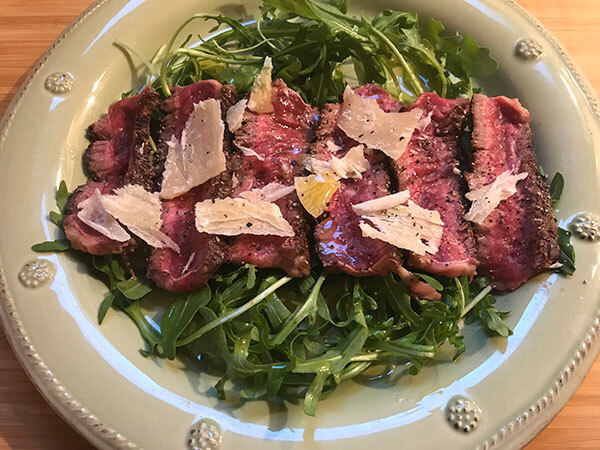 牛肉のタリアータ（辻仁成「ムスコ飯」第174飯レシピ）