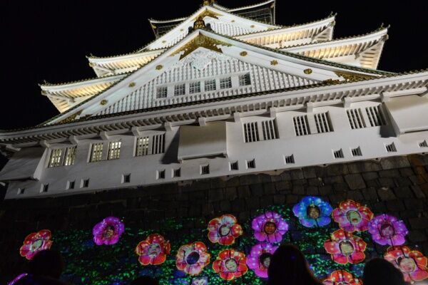 世界で話題！大阪城のプロジェクション“神秘体験”が楽しすぎ