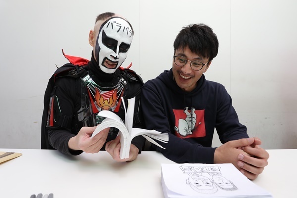 鉄拳×本多修「絵を描いているほうがお笑いより楽しい」