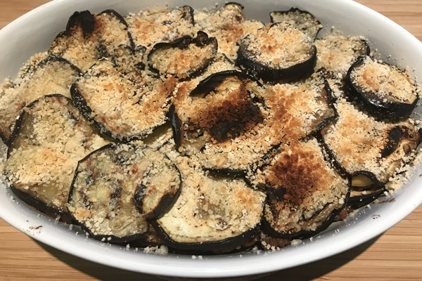 なすと牛挽肉のミルフィーユ（辻仁成「ムスコ飯」第215飯レシピ）