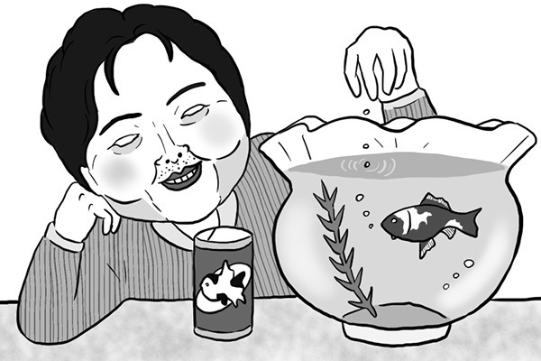 【ポップな心霊論】「手術成功後に…金魚が不運を引き受けた」