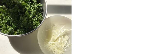 じゃことキャベツと白髪ねぎの和風オイルパスタ（辻仁成「ムスコ飯」第232飯レシピ）