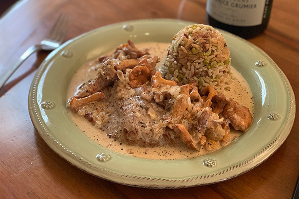 仔牛のエスカロップ秋仕立て（辻仁成「ムスコ飯」第238飯レシピ）