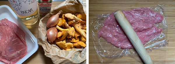 仔牛のエスカロップ秋仕立て（辻仁成「ムスコ飯」第238飯レシピ）