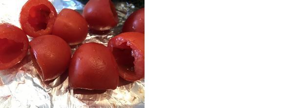 トマトファルシーとにんじんグラッセ（辻仁成「ムスコ飯」第240飯レシピ）