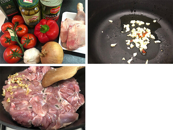 鶏肉とトマトとオリーブのプロヴァンス風煮込み（辻仁成「ムスコ飯」第244飯レシピ）