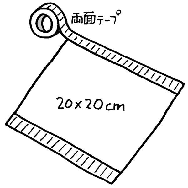 家にあるもので簡単にできる！縫わない不織布マスクの作り方