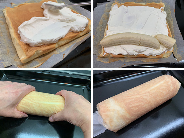 バナナロール（辻仁成「ムスコ飯」第260飯レシピ）