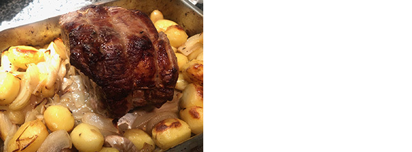 ロティードポー（ローストポーク）と、りんごのコンポート（辻仁成「ムスコ飯」第265飯レシピ）