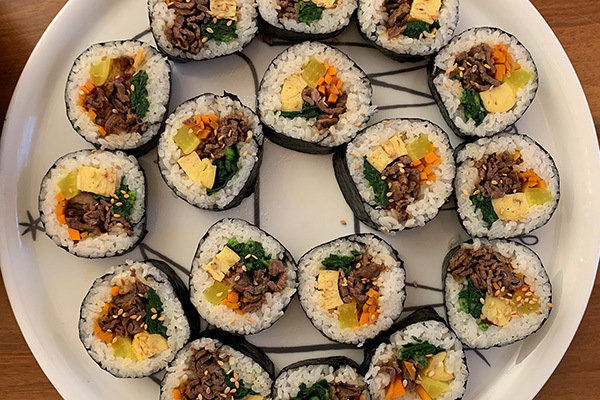 ボリュームたっぷりキンパ（辻仁成「ムスコ飯」第267飯レシピ）