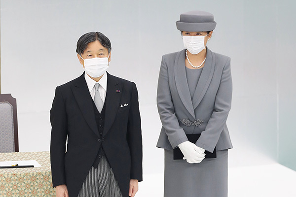 雅子さま　半年ぶりの公の場「戦後75年“覚悟の祈り”」