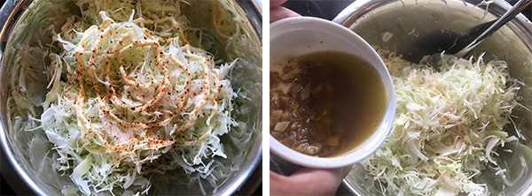 アンチョビキャベツ（辻仁成「ムスコ飯」第285飯レシピ）