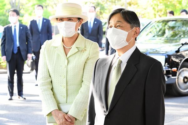 雅子さま即位後初参加「みどりの式典」にみどりの装いで！