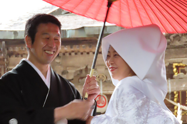 室井佑月51歳の晴れやか結婚式「白無垢」マル秘ショット！