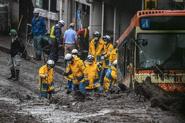 大阪・名古屋の住宅街に存在する土砂災害高リスク地域