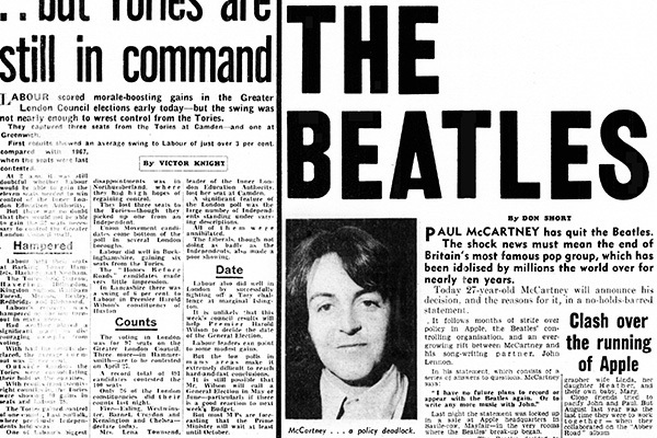 「ビートルズを解散させたのはジョン」ポール・マッカートニーの衝撃発言が波紋