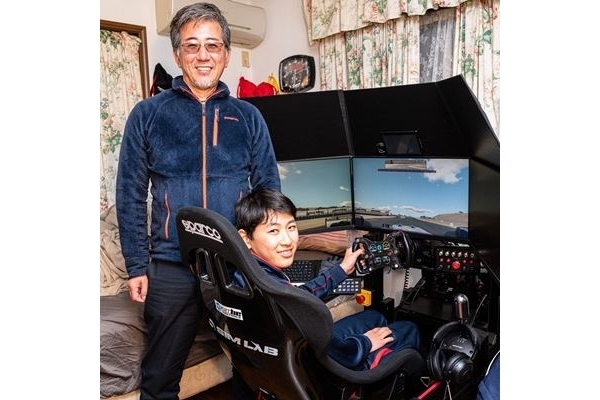 中学2年で全日本カート選手権優勝　堂園さん親子の二人三脚