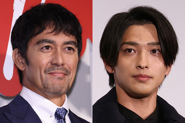 阿部寛『DCU』現場で共演者と筋トレバトル！横浜流星は「胸板厚いですね」と絶賛