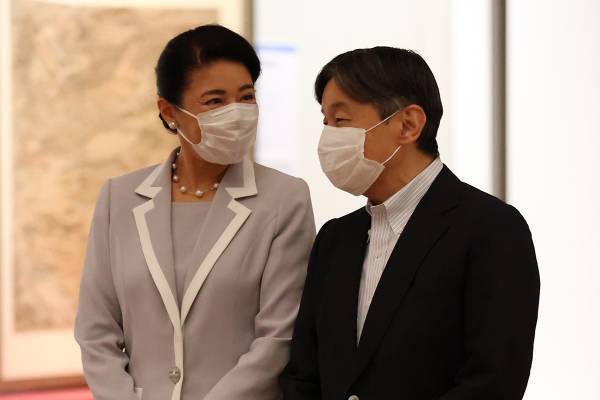 雅子さま琉球展をご夫婦でご覧になってちむどんどん！