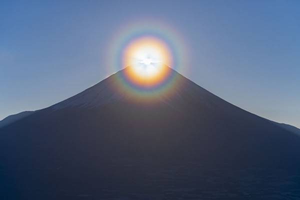 見るだけで御利益がある！初日の出画像ベスト5「ダイヤモンド富士」