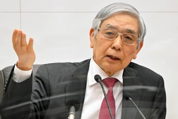 4月8日に退任する黒田日銀総裁（写真：時事通信）