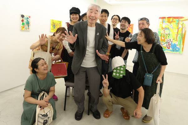 蛭子さん“最後の展覧会”制作現場の挨拶は「毎回『初めまして』」