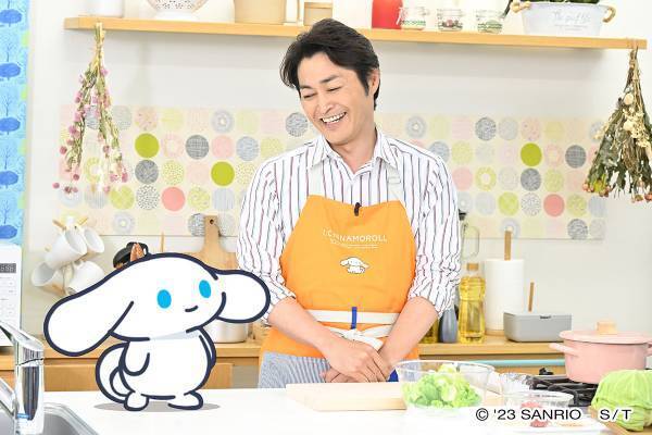 安田顕 シナモンとの料理番組「ほぼ料理していません（笑）」