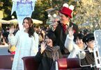 “妊婦”松たか子＆神田沙也加ら、TDL『アナ雪』イベントにサプライズ登場