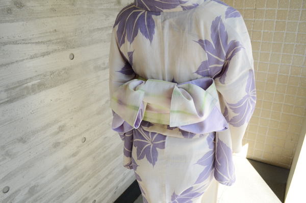 大人女子の浴衣帯の結び方。簡単なのに「うしろ姿美人」