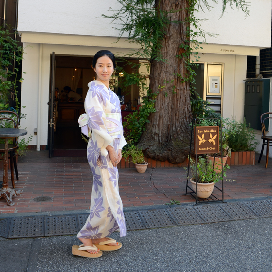 大人女子の浴衣帯の結び方。簡単なのに「うしろ姿美人」