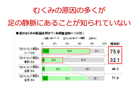 むくみの原因は “冷え” じゃない？！ 知っておきたい “静脈の病気” とは