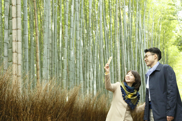 京都 嵐山を巡る、大人の恋旅
