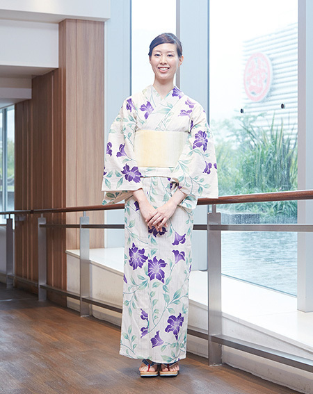 着物風に着こなしたい、大人女子のゆかた術