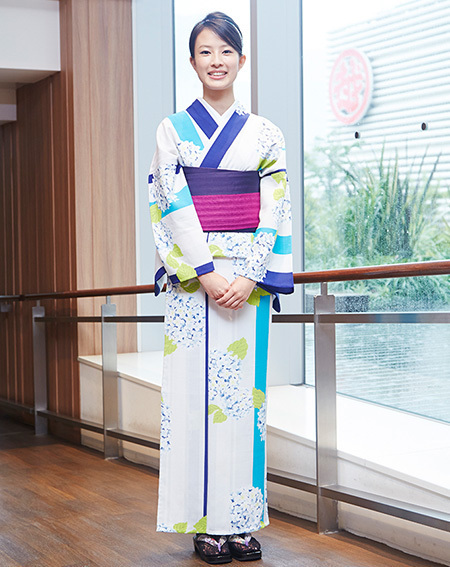 着物風に着こなしたい、大人女子のゆかた術