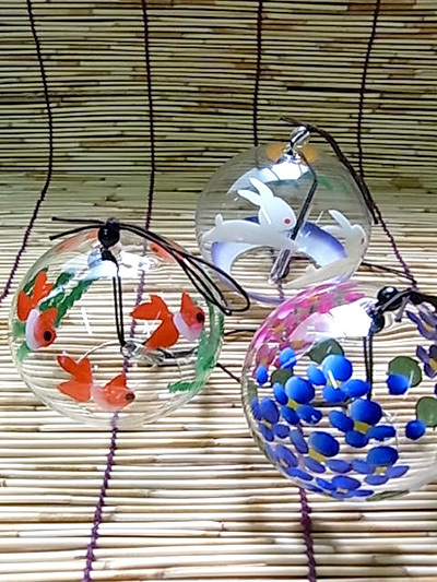 チリーンと鳴り響く音色が涼をよぶ　～江戸風鈴で暑気払い～