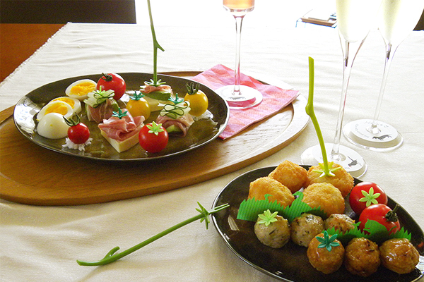 “添えるだけ” で会話が弾む！　ホームパーティ演出テク