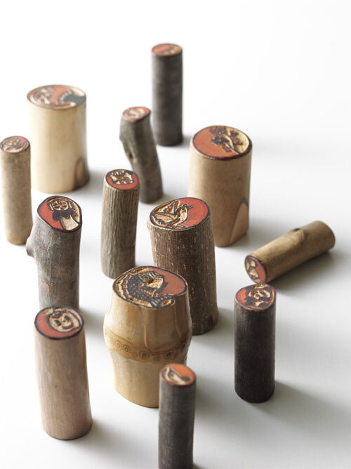 道具でありワタシでもある、世界にひとつの「小枝判子」はいかが？