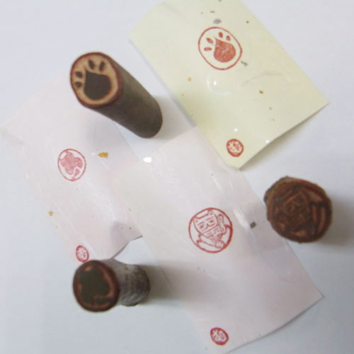 道具でありワタシでもある、世界にひとつの「小枝判子」はいかが？