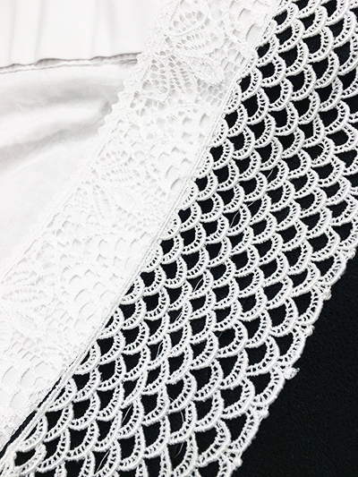 着物をアレンジ！　春のおでかけにぴったりな半襟コーディネイト