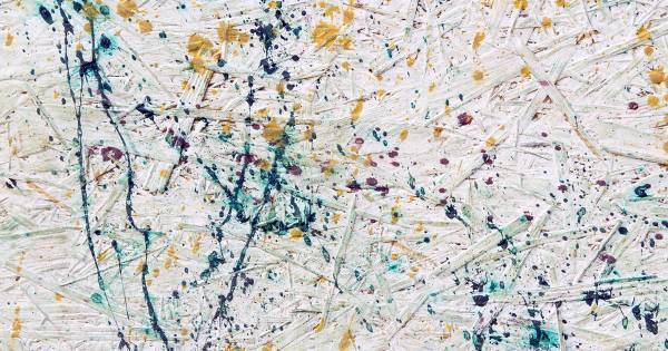 「ドリッピング」のやり方を写真で解説！　親子でアートを楽しもう