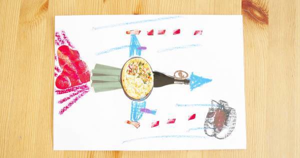 触って感じて想像する美術遊びをしよう！　家にある素材ですぐできる「コラージュ」