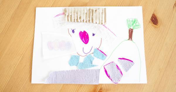 触って感じて想像する美術遊びをしよう！　家にある素材ですぐできる「コラージュ」