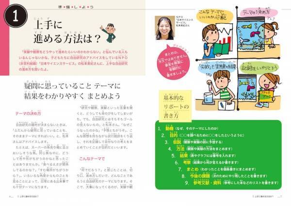 使えるアイデア満載！【 “自由研究本”パーフェクトガイド】for 1・2年生