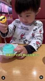 回転寿司で初めての味に挑戦！ 3歳男の子の反応がたまらなく可愛い♡