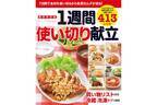 マネするだけで食費が節約！ ムダな買い物や食材の使い残しが減る、献立料理レシピ本『保存決定版　1週間使い切り献立』が発売