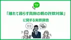 離れて暮らす高齢の親を持つ約7割が詐欺に遭わないか心配と回答「ありえない話でも信じてしまう」「相談せずに決める」、最多理由は？