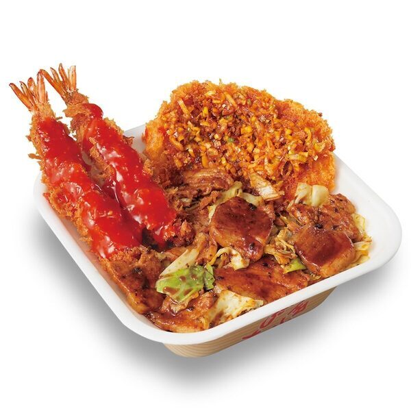 全力飯。【期間限定】「かつやの中華ざんまい丼」海老チリ・回鍋肉・油淋鶏… 中華を代表する3品を一度に味わえる！