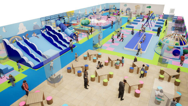 天候を気にせず「家族で1日あそび放題」が叶う、屋内型プレイグラウンドが6/14にオープン！ 【のびっこジャンボ 和泉府中店】