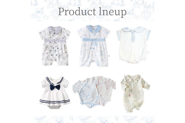 星柄や恐竜柄じゃないベビー服を着せたい！ ロイヤル系ベビー服ブランド「Amber mimi」が、都内でポップアップストアを開催