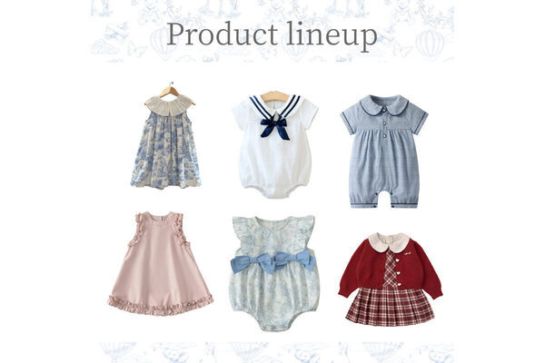 星柄や恐竜柄じゃないベビー服を着せたい！ ロイヤル系ベビー服ブランド「Amber mimi」が、都内でポップアップストアを開催